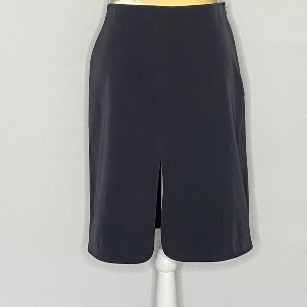 French Connection Skirt Front Split Simple Elegant - image 7